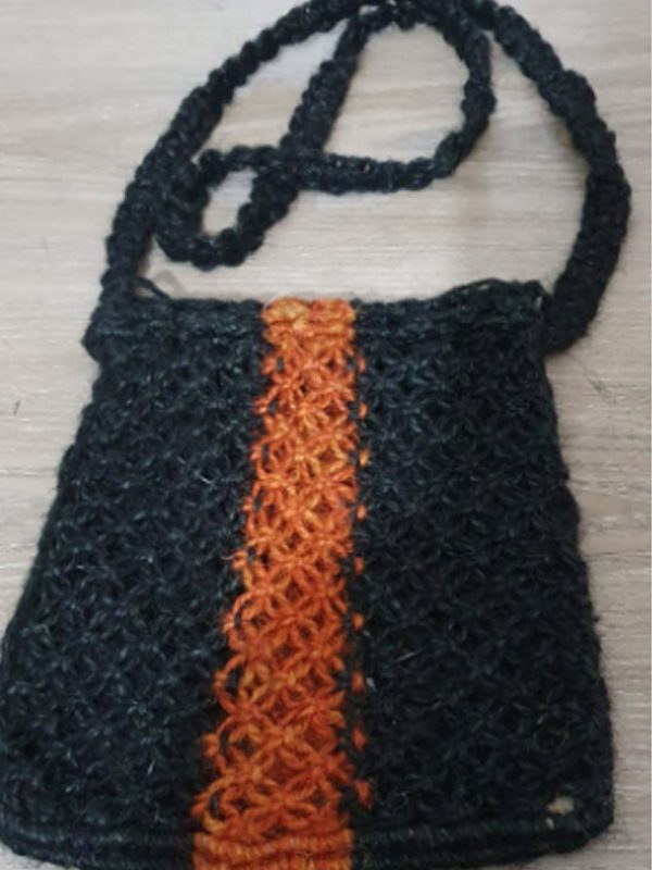 srijonshil Jute Mobile Bag image 1